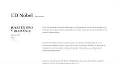 Desktop Screenshot of ed-nobel.es