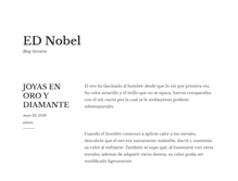 Tablet Screenshot of ed-nobel.es